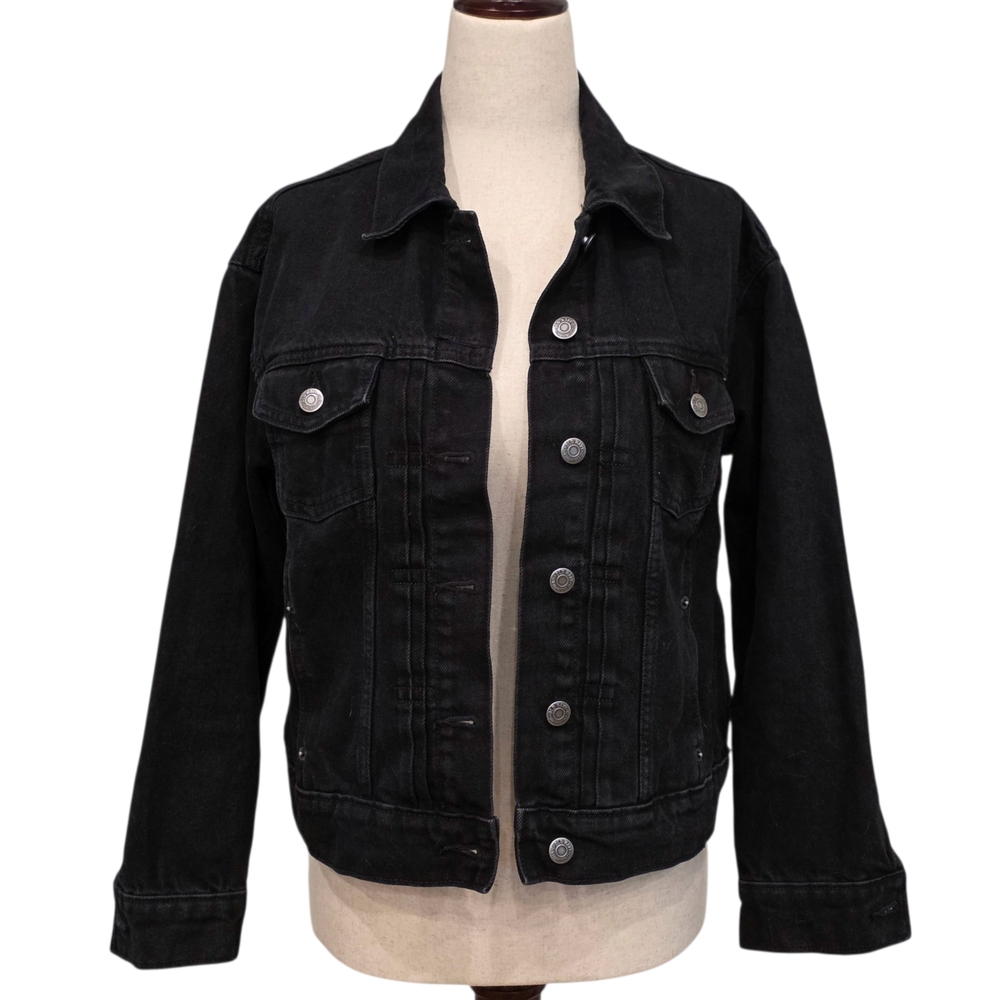 Old Navy Black Jean Jacket
